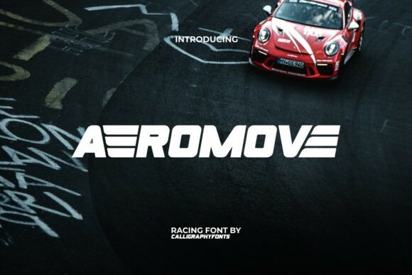 Aeromove Font for Web Design