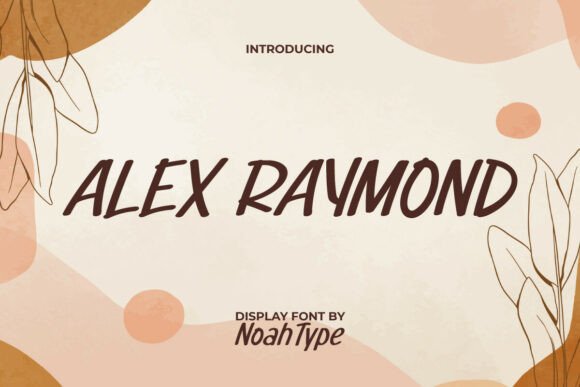 Alex Raymond Font: Elegant Display Type