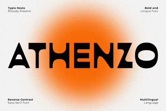 Altenzo: A Bold Font for Business