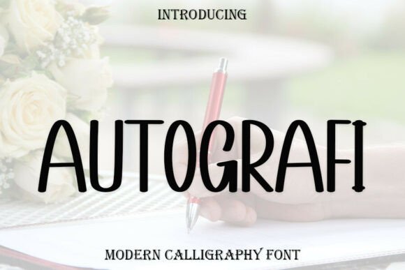 Autografi Font for Elegant Web Design