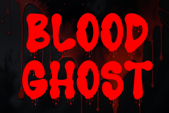 Blood Ghost Font for Bold Campaigns