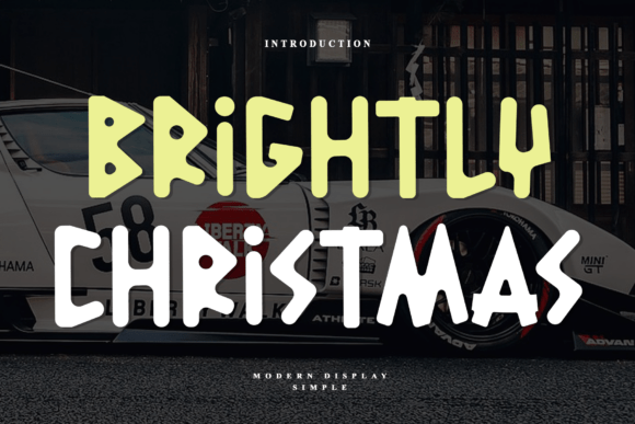 Brightly Christmas Font