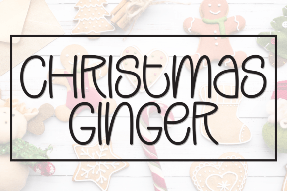 Christmas Ginger Font