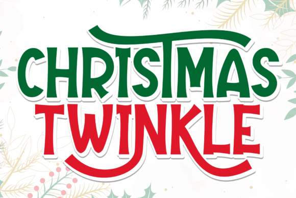 Christmas Twinkle Font Review