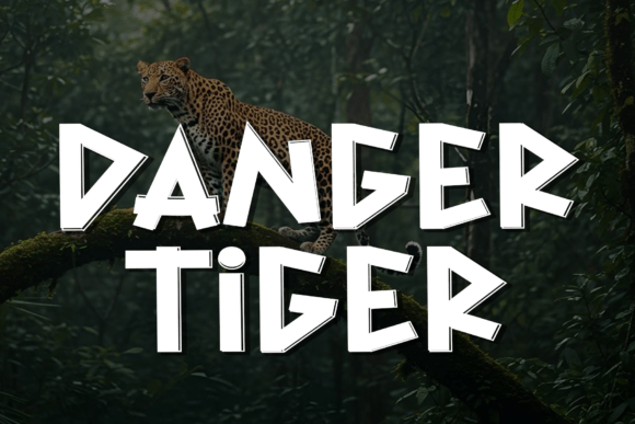 Danger Tiger Font