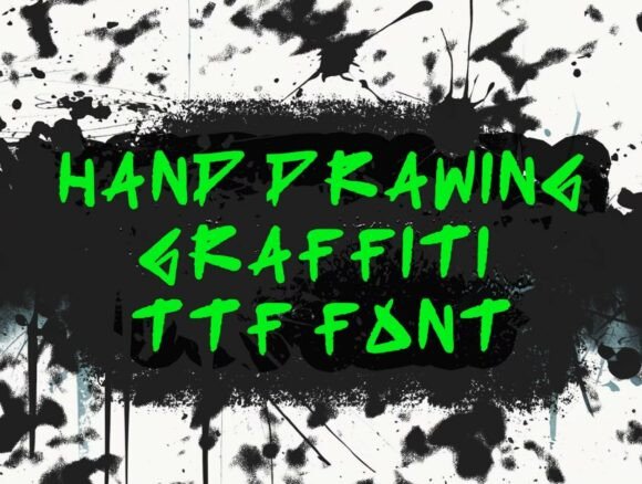 Hand Drawn Graffiti Font