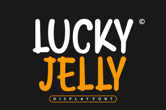 Lucky Jelly Font for Creative Design