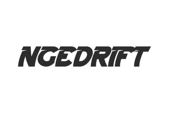 Ngedrift: A Font for High-Velocity Design