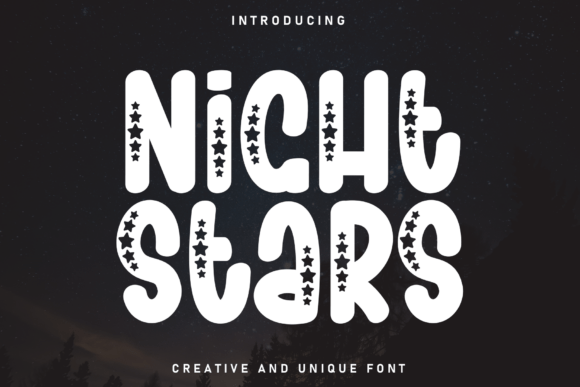 Night Stars Font: Cosmic Design Power