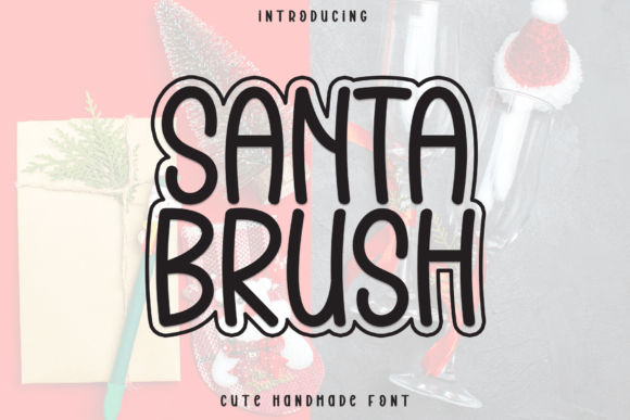 Santa Brush Font for Creative Campaigns