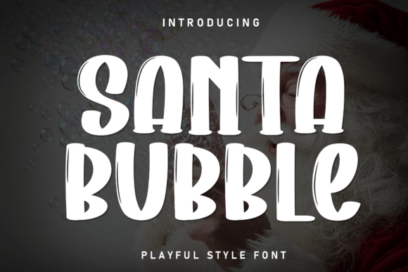 Santa Bubble Font Review