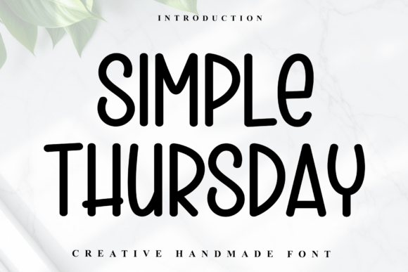 Simple Thursday Font Review