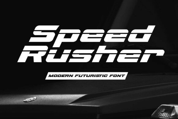 Speed Rusher Font for Business