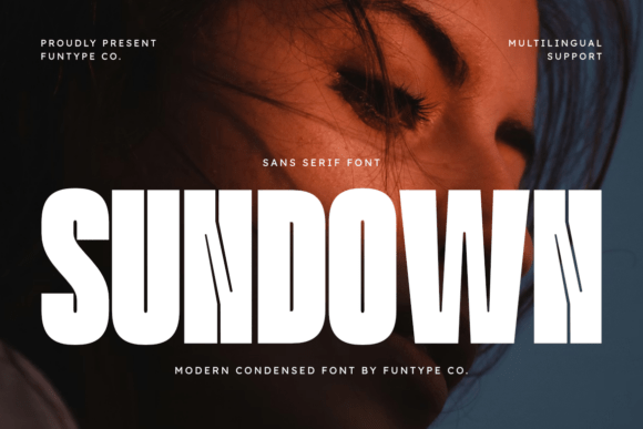 Sundown Font for Bold Branding