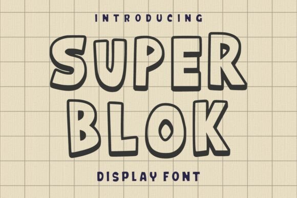 Super Blok: Bold Typography for Impact